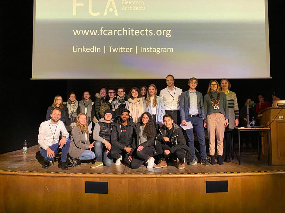 Fridays for Future delegation at FCA event