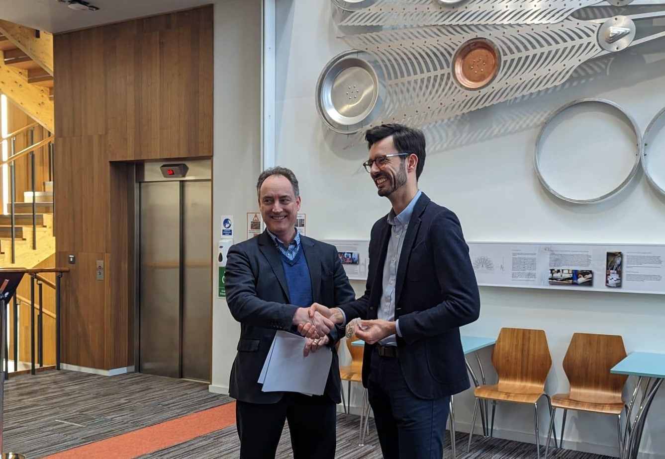 Our Cleantech Analyst Antoine Koen wins award from Cambridge University’s Engineering Department