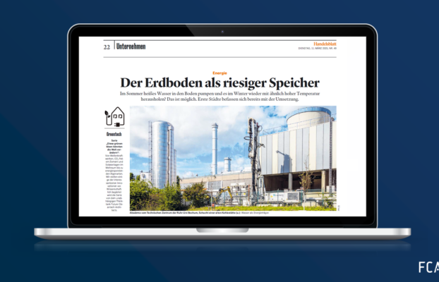 Geothermal Heat Storage: New Release in Joint Series with Handelsblatt