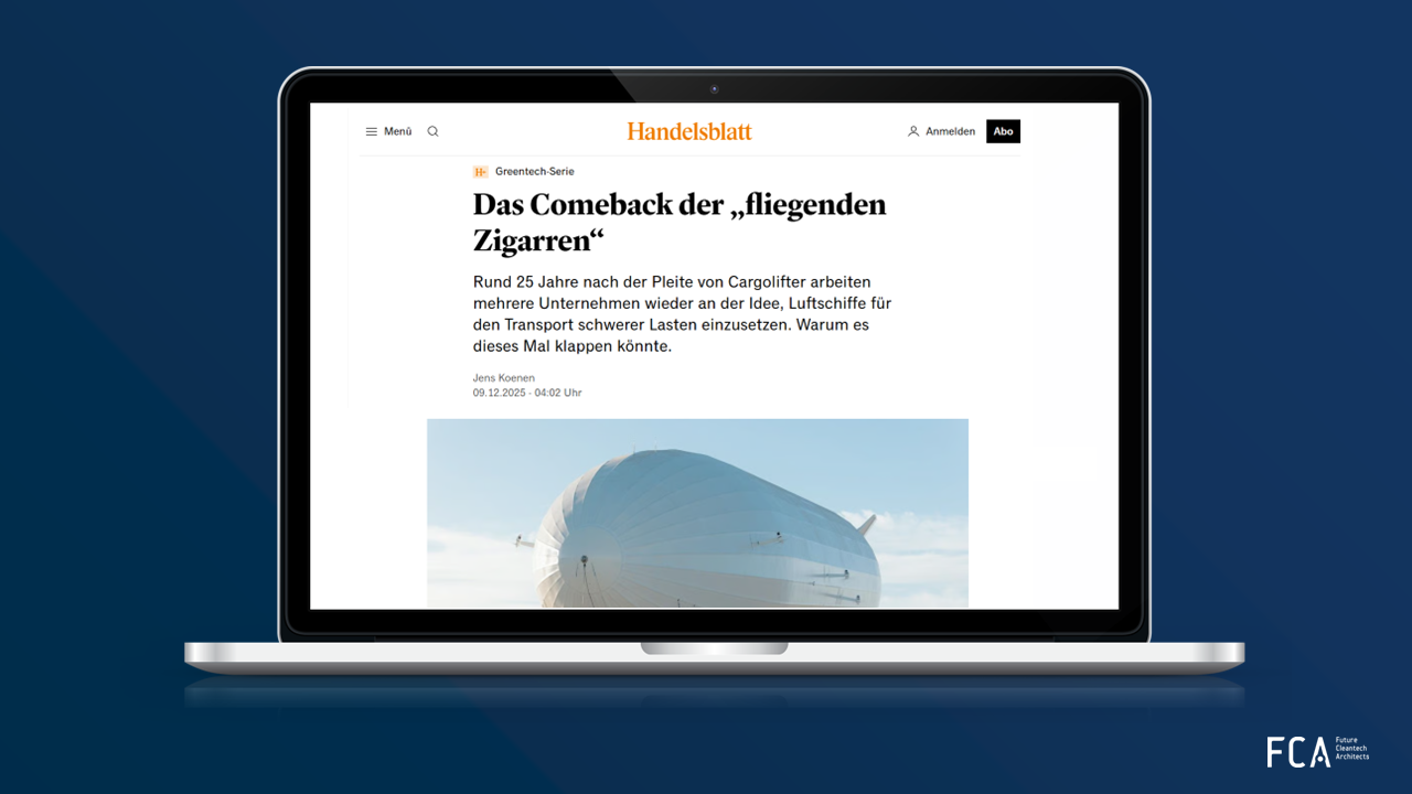 The Comeback of the Airships: New Release in Joint Series with Handelsblatt