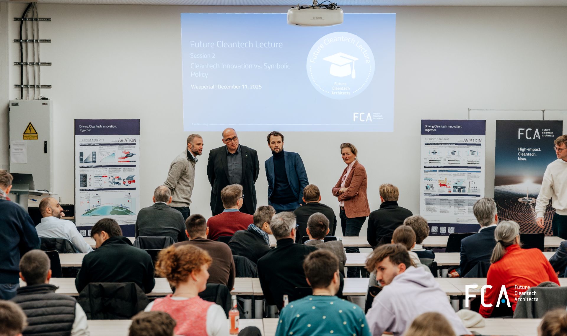 Future Cleantech Architects completes pilot lecture series with the University of Wuppertal