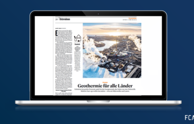 Drilling Deeper: New Technologies for Geothermal | New Release in Joint Series with Handelsblatt