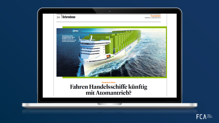 Nuclear for Shipping | New Release in Joint Series with Handelsblatt