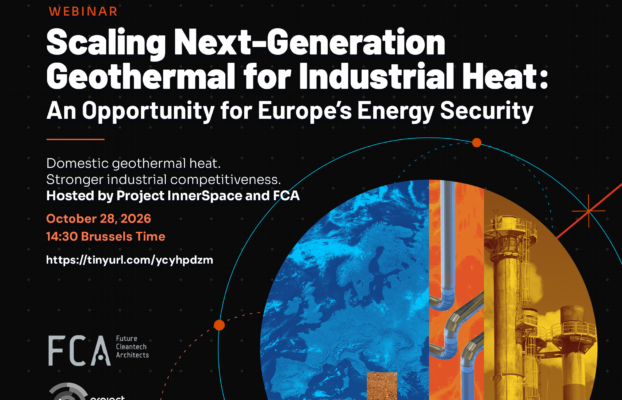 Join Us! Webinar “Scaling next-generation geothermal for industrial heat: an opportunity for Europe’s energy security”