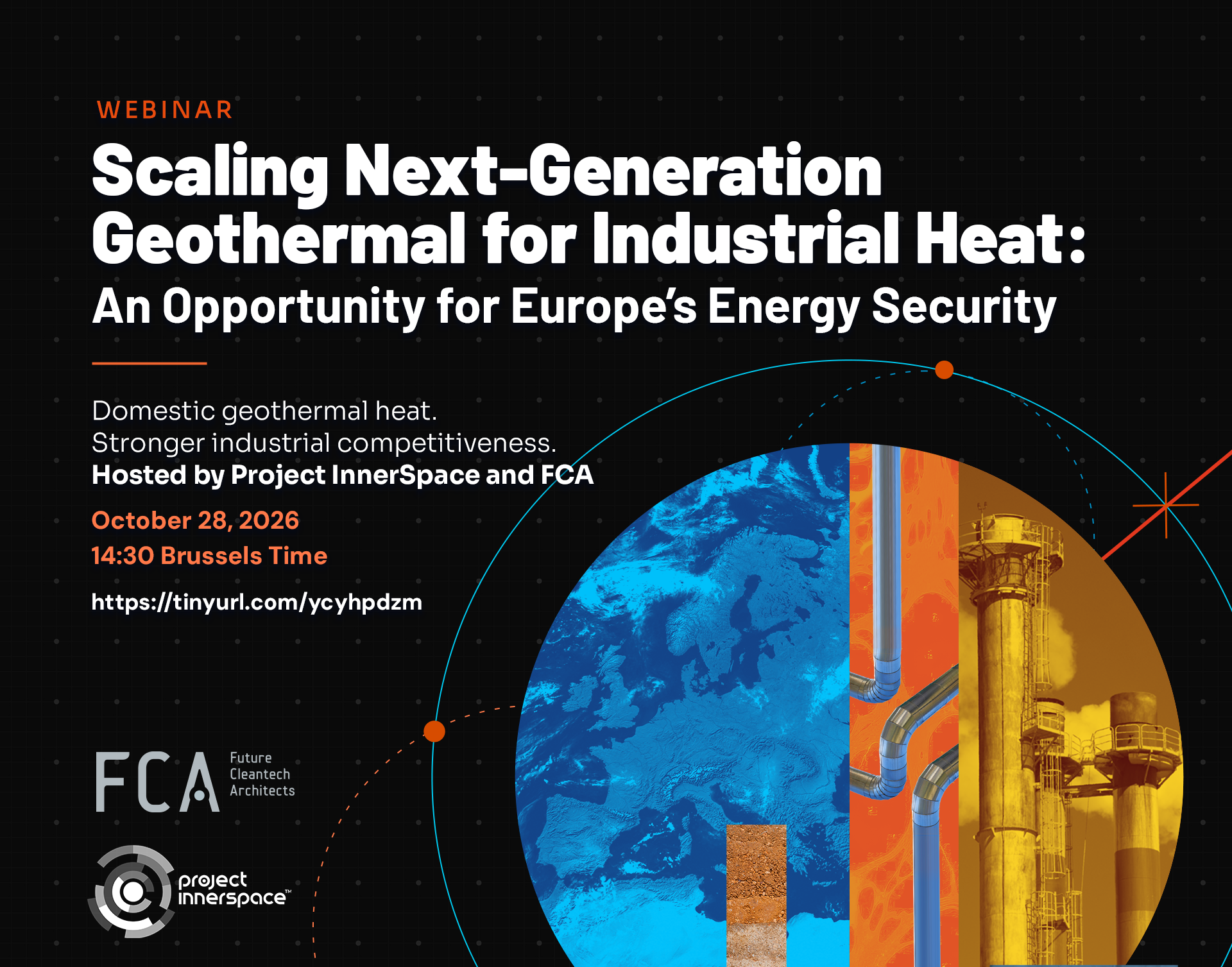 Join Us! Webinar “Scaling next-generation geothermal for industrial heat: an opportunity for Europe’s energy security”