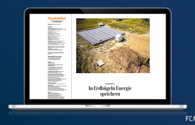 Thermal Storage: Storing Energy in Earth Mounds | New Release in Joint Series with Handelsblatt